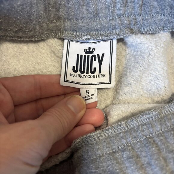 Juicy Couture Gray Women's Lounge Sweat Pants with Pockets Size Small #248 - Picture 6 of 7